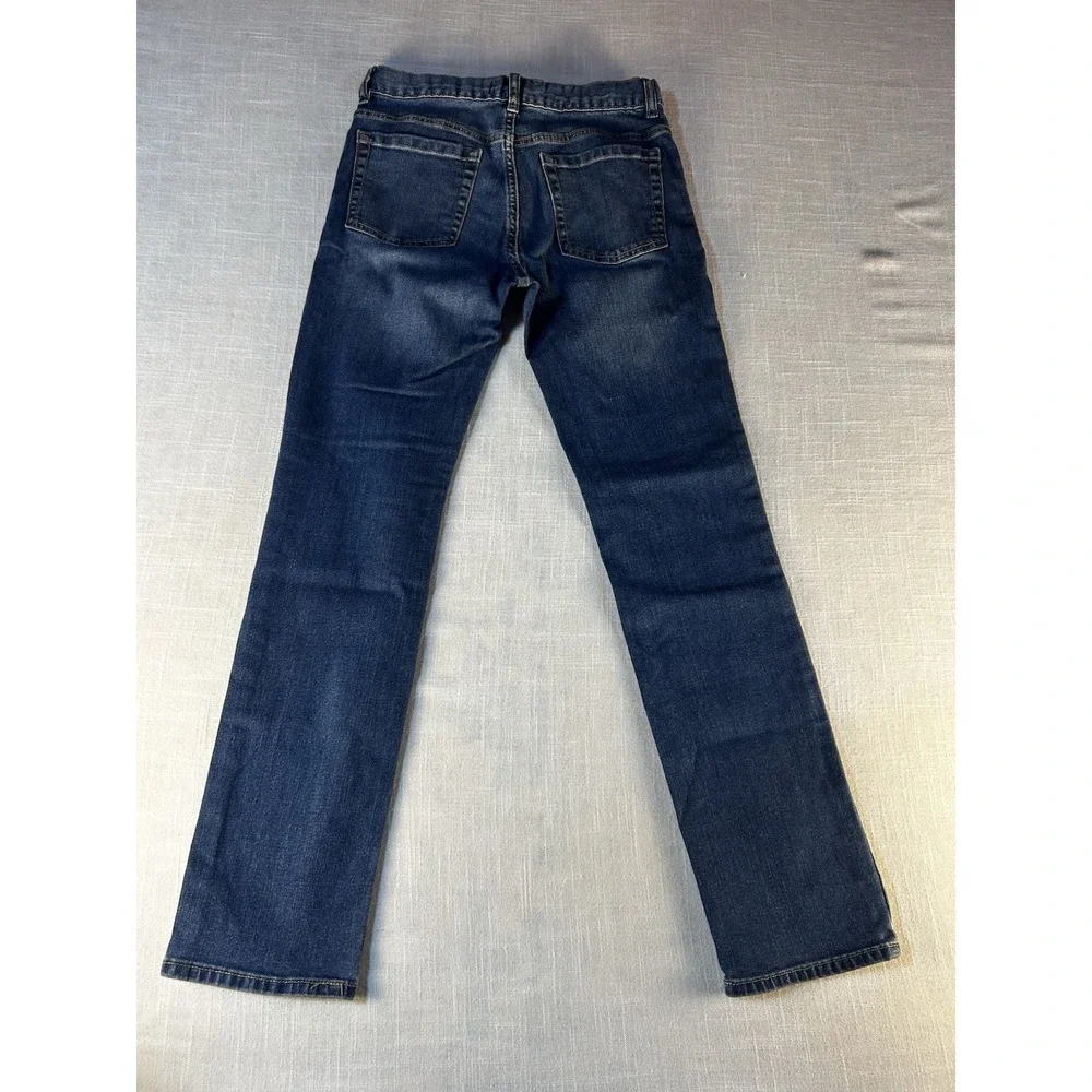 Old Navy Skinny Jeans Boys Size 16 Distressed Adjustable‎ Waist Light Wash Denim